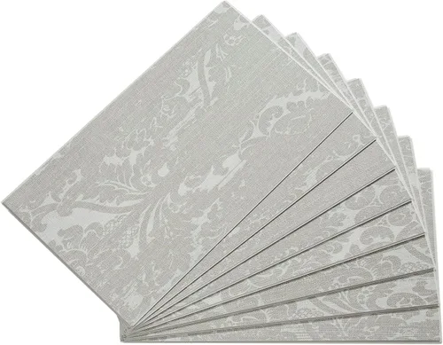 Vista 61 de Palisade Azulejos de vinilo entrelazados impermeables para pared/salpicadero para cocina o baño en mármol español (muestra de 4.5x11 pulgadas)