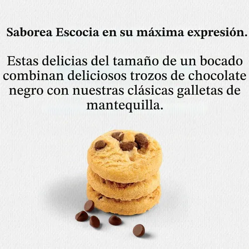 Vista 3 de Walker's Shortbread - Mini galletas con chispas de chocolate, galletas de mantequilla pura, 4.4 onzas (paquete de 6)