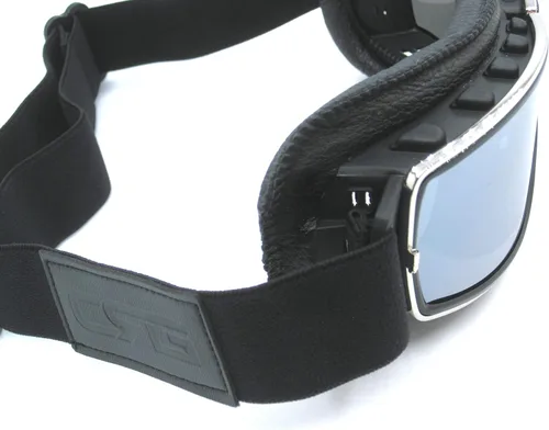 Vista 4 de CRG Sports Googles vintage, estilo aviador, para motocicleta Cruiser T13 T13BCB. Clásico.