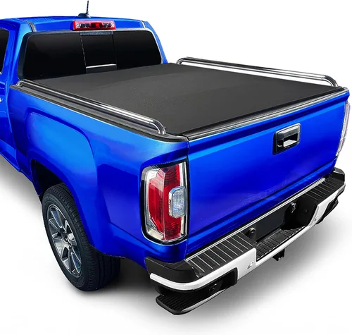 Vista 12 de Tyger Auto T1 - Funda enrollable suave para cama de camioneta, compatible con Chevy Colorado 2019-2022 / GMC Canyon Cama de 5'2" (62")
