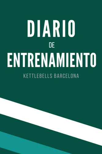 Diario de entrenamiento El diario journal cuaderno de entrenamiento para realizar el seguimiento de tus sesiones, condición física y objetivos en