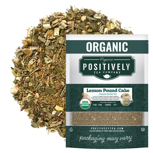 Vista 75 de Organic Positively Tea Company, Té Rooibos de vainilla y naranja sanguina, hoja suelta, 4 onzas
