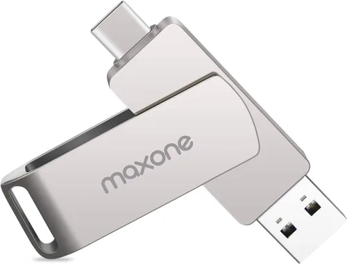 Vista 4 de Maxone Discos duros externos de 500 GB y unidad flash USB tipo C de 128 G