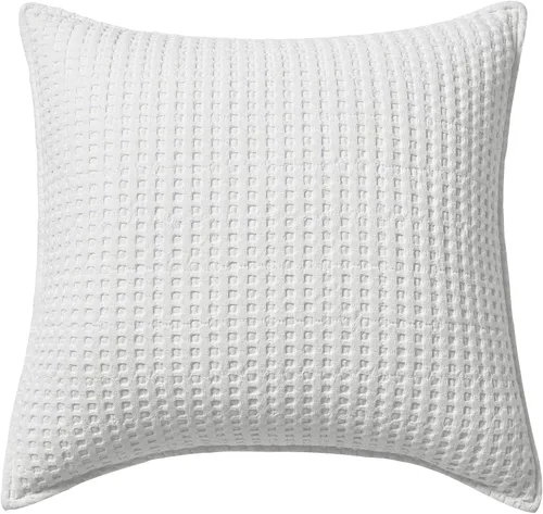 Vista 9 de Levtex Home - Mills Waffle Taupe - Almohada decorativa (12 x 24 pulgadas) - Waffle - Taupe
