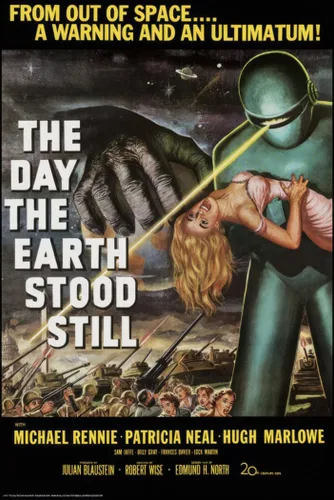 Vista 9 de The Day The Earth Stood Still - Movie Poster (Regular Style) (Size: 24" x 36") (Laminated Poster)