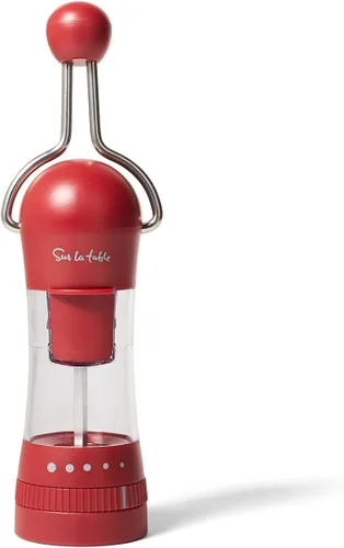 Vista 10 de Sur La Table Molinillo de especias con trinquete de 5 ajustes de grosor, negro