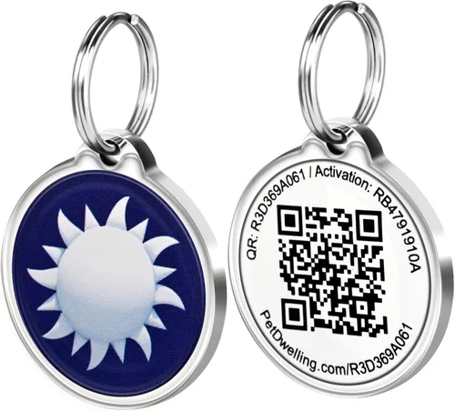 Vista 38 de Pet Dwelling Symbols NFC y QR Code - Etiqueta de identificación inteligente para perro, fácil escaneo, acceso instantáneo al perfil en línea