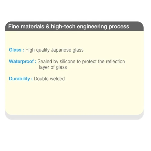 Vista 4 de Espejo bucal dental #5 Simple Stem 12 pcs Osung -DMSS5