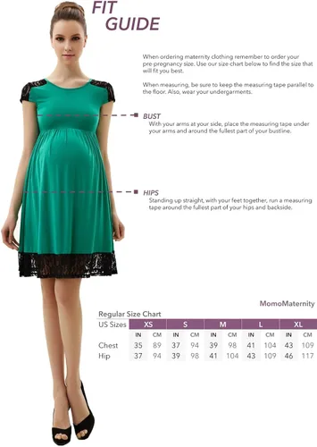 Vista 4 de Momo Maternity Outerwear Women Isabella Wool Belted Trench Coat Pregnancy Winter Jacket