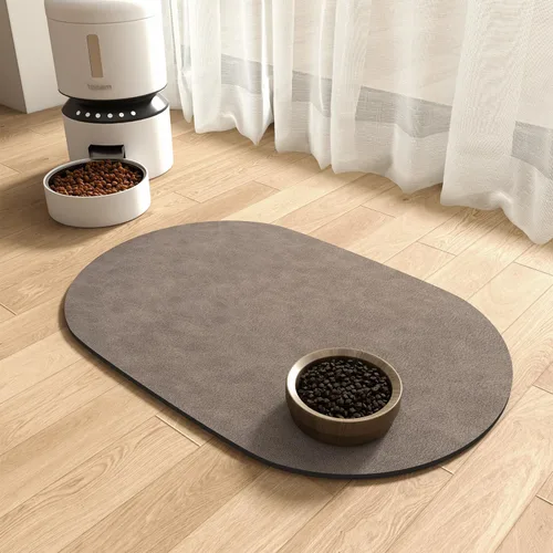 Vista 9 de Tapete absorbente de agua para perros para comida y tazón, tapete de alimentación de mascotas de secado rápido, sin manchas, accesorios