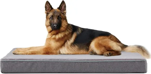 Vista 15 de Cama de Espuma Viscoelástica para Perros Medianos, Camas Refrescantes para Perros Medianos, Cama Ortopédica Lavable para Mascotas para Jaula
