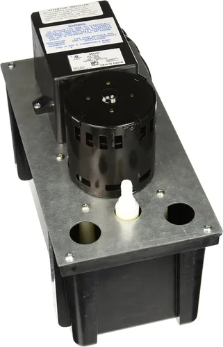 Little Giant VCL-14ULS 115 voltios, 1/50 HP, 200 GPH, bomba automática de extracción de condensación con tanque de 1 galón y interruptor de