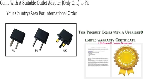 Vista 6 de UpBright 5V AC/DC Adapter Compatible with Plugable UD-3000 UD-3900 UD-5900 UD3000 UD3900 UD5900 Pro 8 UD-PRO8 USB3.0 Dual Monitor Video Docking