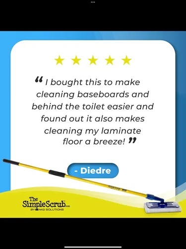 Vista 7 de Almohadillas de limpieza, 2 unidades, para secar la bañera, ducha, espejos, ventanas, zócalos y campanas de ventilación brillantes