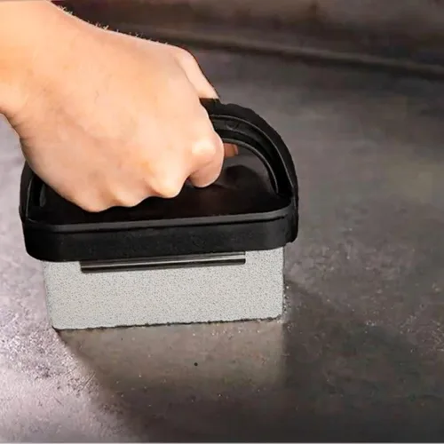 Vista 5 de Kit de limpieza de parrilla para Blackstone 15 piezas - Kit de limpieza de parrilla resistente con piedra para parrilla, raspador de parrilla