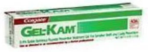 Gel Kam - Gel de tratamiento preventivo con flúor, sabor a menta, 4.3 onzas (paquete de 3)