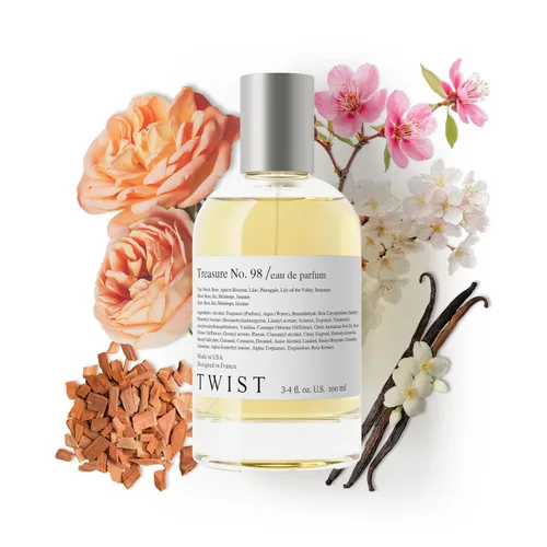 Vista 103 de Twist - Eau De Parfum Wild One No. 71, inspirado en Sauvage, perfume de larga duración para hombre, sin parabenos, vegano, ingredientes limpios