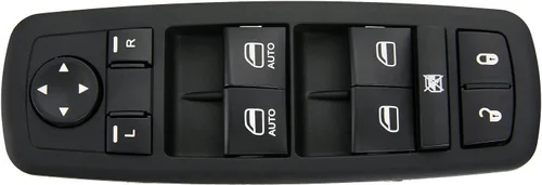 Vista 6 de Interruptor maestro de ventana eléctrica para Ram 1500, Ram 2500, Ram 3500 de 2009 2010 2011 2012. 3 PINS + 10 PINS, OE# 4602863AD, 4602863AC