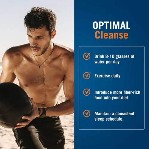 Vista 6 de The Cleaner 7Day Formula Ultimate Body Detox para hombre (52 cápsulas)