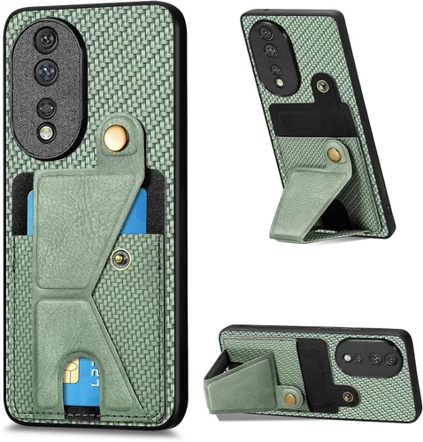 Vista 161 de Funda para Oppo K10x / OnePlus Nord CE 2 Lite 5G Funda para Realme 9 5G / 9 Pro / Q5 / V25 Funda de piel sintética con ranuras para tarjetas