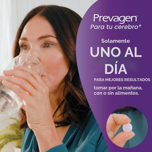 Vista 7 de Prevagen Regular Strength Mixed Berry Chewables with Storage Box, 1-Pack