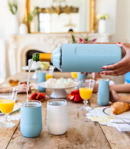 Vista 9 de Vinglacé Recipiente aislante para vino de acero inoxidable