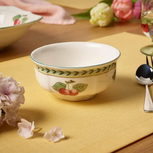 Vista 2 de Villeroy & Boch French Garden Fleurence - Sopa de cereales, 5 pulgadas, blanco/multicolor