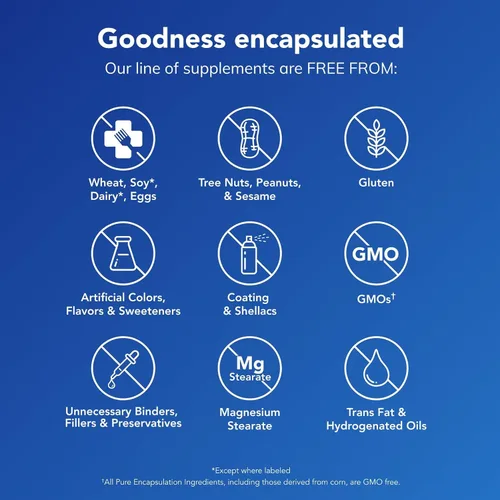 Vista 5 de Encapsulaciones puras: magnesio de calcio (Citrato), 1