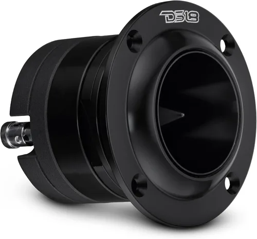 Vista 10 de DS18 PRO-TW120 Super Tweeter en plata – 1 pulgada, marco de aluminio y diafragma, 300 W máximo, 200 W RMS, 4 ohmios, crossover integrado – Los