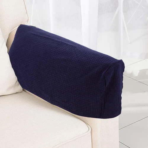 Vista 9 de BESPORTBLE Protectores de brazo para silla, funda elástica para reposabrazos de sofá, funda protectora elástica para el hogar, oficina, reclinable