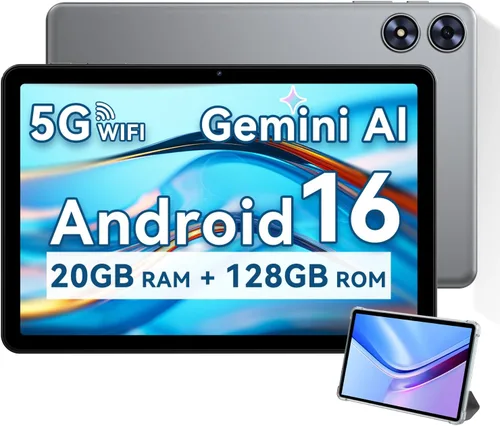 Vista 8 de SVITOO Tablet Android de 10 pulgadas, tableta Android 16 para niños y adultos, Octa-Core, 20 GB de RAM, 128 GB de almacenamiento, 1 TB expandible