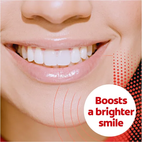 Vista 8 de Kit de inicio de cepillo de dientes Colgate con cabezal reemplazable, Optic White, 2 cabezales de cepillo