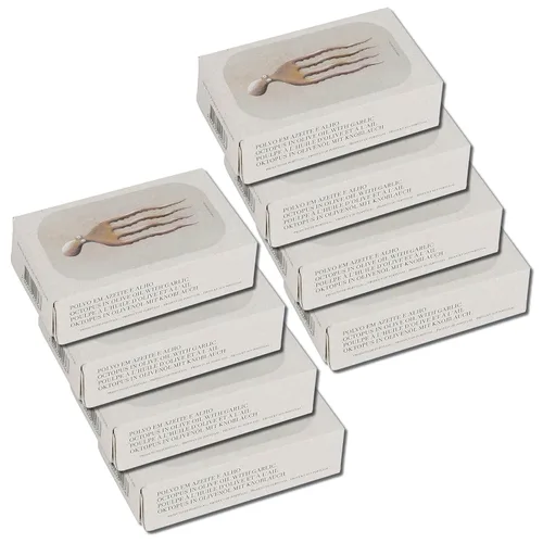 Vista 4 de Jose Gourmet Pulpo en Aceite de Oliva con Ajo, 4.23 oz Paquete de 3