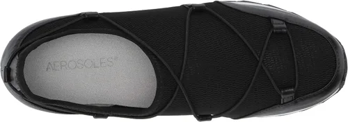 Vista 5 de Aerosoles - Zapato llamativo para mujer - Athleisure Kicks con plantilla de espuma viscoelástica Combo Negro