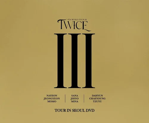 Vista 2 de TWICE 4TH WORLD TOUR Ⅲ IN SEOUL DVD+TWICE STORE GIFT CARD K-POP SEALED