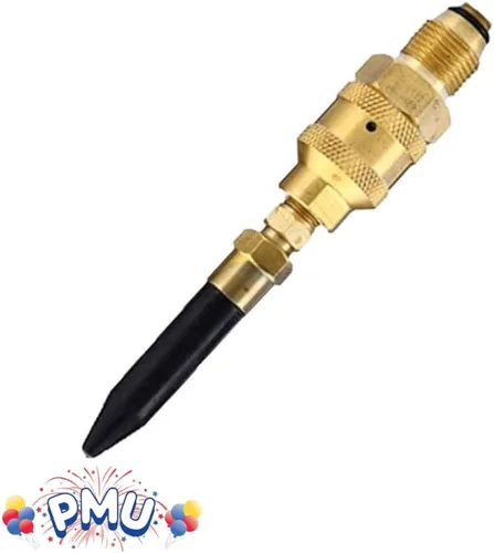 Vista 7 de Válvula de llenado con regulador de tanque de helio para globos de látex, 1 unidad