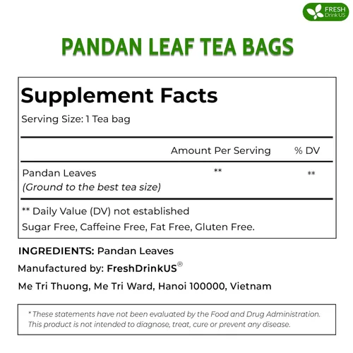 Vista 577 de FreshDrinkUS, 135 bolsas de té de jengibre y cúrcuma premium, ingredientes 100% naturales, mezcla hecha a mano de té de hierbas de cúrcuma