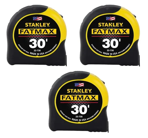 Vista 6 de Stanley Tools 33-716 - Regla de cinta adhesiva Fat Max de 16 pies