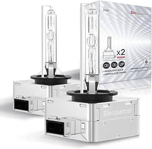 Lámpara de faros Xenon HID D1S D3S - 4300K 6000K 8000K - 2 unidades - Sinoparcel, 6000K