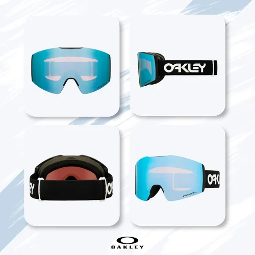 Vista 2 de OAKLEY Fall Line - Gafas de esquí para hombres y mujeres, OO7099, OO7103 + kit de cuidado