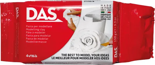 DAS Arcilla de modelado de secado al aire blanca, 5.29 oz