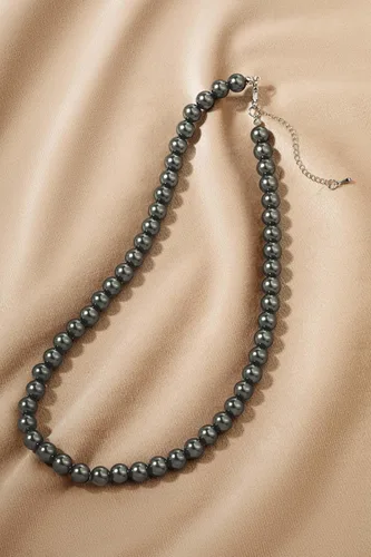 Vista 5 de BABEYOND - Collar de perlas redondas de imitación para novias, bodas