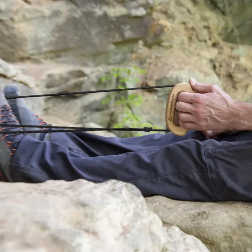 Vista 4 de Danger Buddies Tableros colgantes de bambú eco-fuertes: diapasones portátiles de madera para escalada en roca