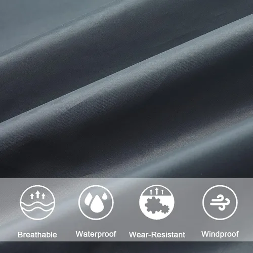 Vista 6 de SaphiRose Unisex Rain Poncho Raincoat Hooded for Adults Women with Pockets