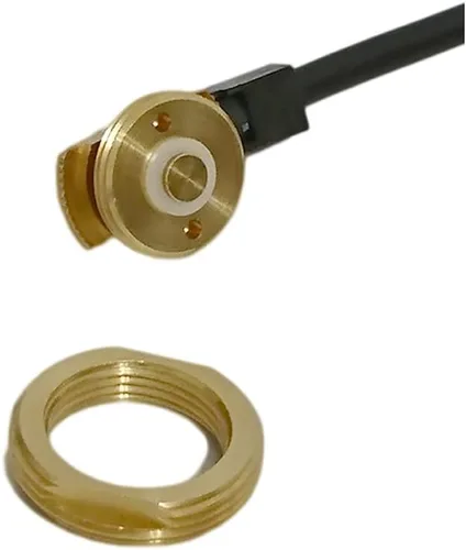Vista 4 de Soporte de antena NMO de latón macizo con conector UHF macho PL259 cable coaxial RG58/U de 10 pies para antena celular Ham UHF VHF CB