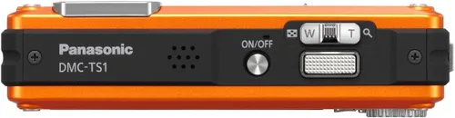 Vista 5 de Panasonic Lumix DMC-TS1 Cámara digital de 12MP con zoom estabilizado de imagen óptica MEGA gran angular de 4.6x y LCD de 2.7 pulgadas (naranja)