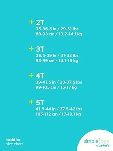 Vista 5 de Simple Joys by Carter's Toddler Girls' Short-Sleeve Shirts