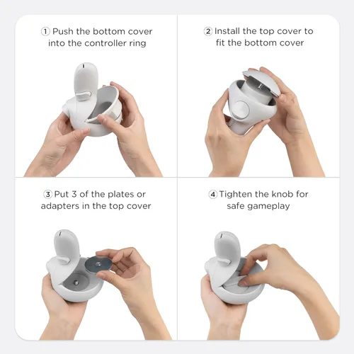 Vista 7 de KIWI design Controlador de peso VR compatible con accesorios de fitness Quest 2 controlador de peso ajustable funciona con todas las aplicaciones