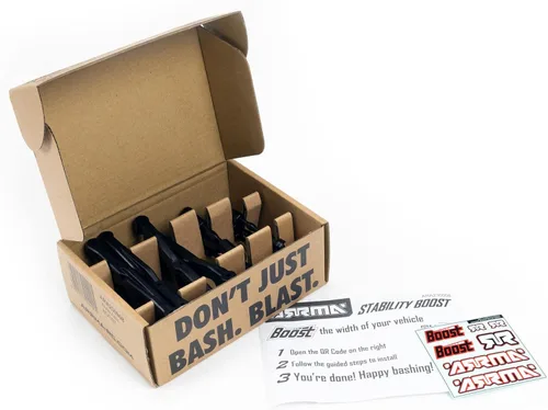 Vista 2 de ARRMA Caja de refuerzo de brazo de pista ancha, ARA230008