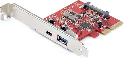 Vista 5 de StarTech. com Tarjeta PCIe USB de 2 puertos con 10Gbps/puerto - USB 3.2 Gen 2 Tipo-A PCI Express 3.0 x4 Tarjeta de expansión del controlador de host
